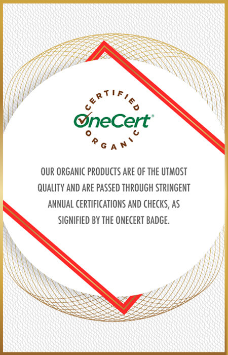 OneCert Organic Certificate