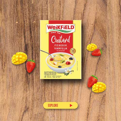 Weikfield Custard Powder Vanilla Flavour