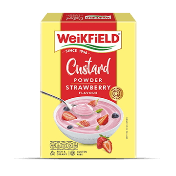 Weikfield Custard Powder Strawberry Flavour