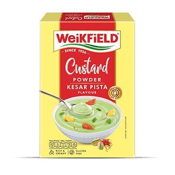 Weikfield Custard Powder Kesar Pista Flavour
