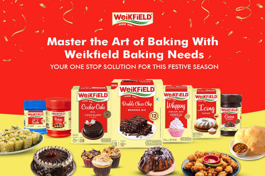 Master the Art of Baking With Weikfield- Your One Stop Solution For This Festive Season