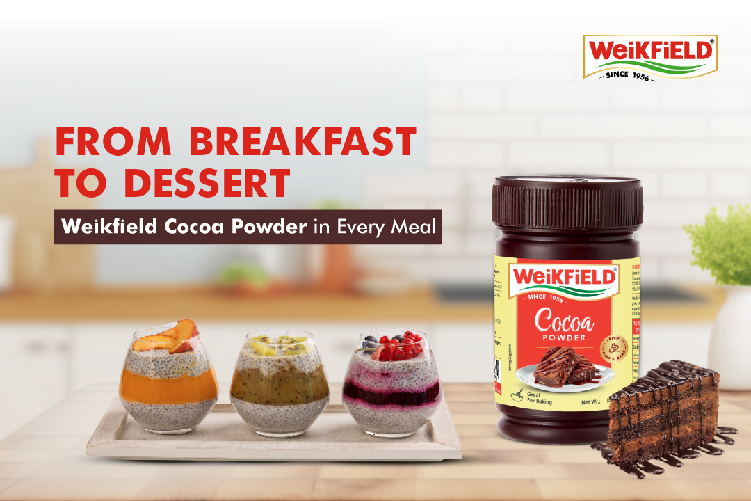 From Breakfast to Dessert: Weikfield Cocoa Powder in Every Meal