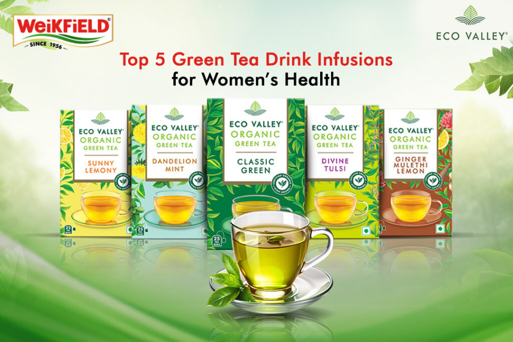 Green Tea Drink Infusions for Women’s Health