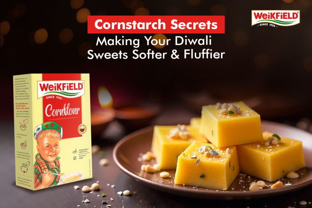Cornstarch Secrets for Softer and Fluffier Diwali Sweets